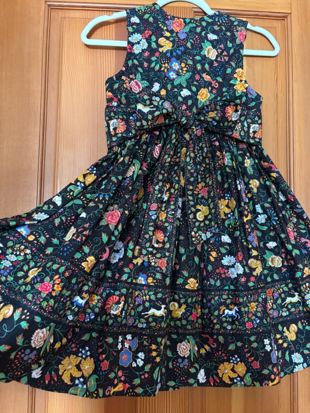 90’s Vera Bradley “Tavern on the Green” Vintage Inspired Floral Garden Motif - M - Picture 9 of 11